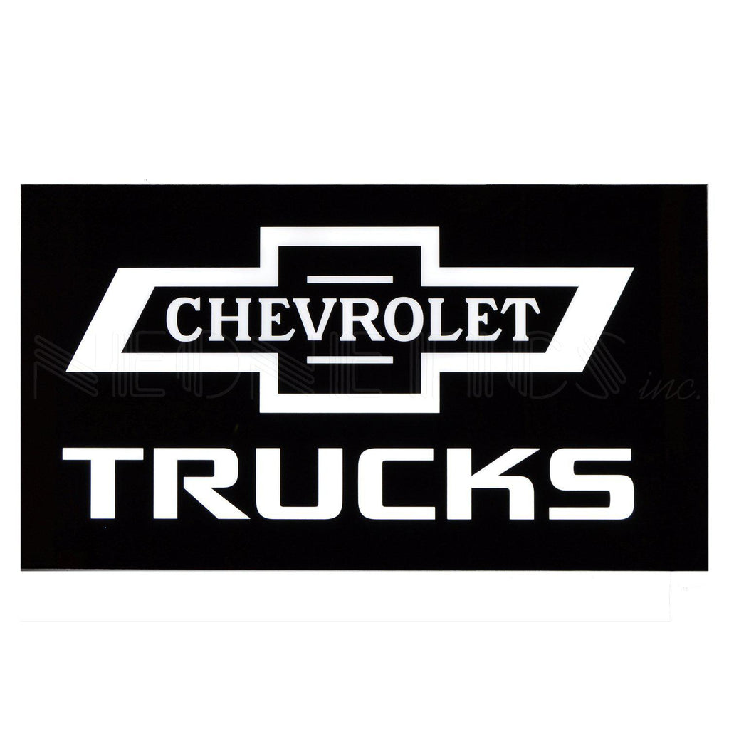 Chevy Trucks Signs-The Neon Garage