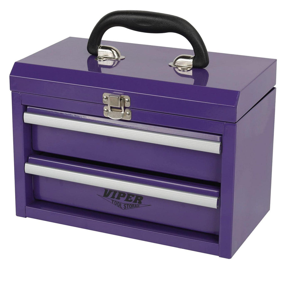 11-Inch 2-Drawer Portable Toolbox-Grease Monkey Garage