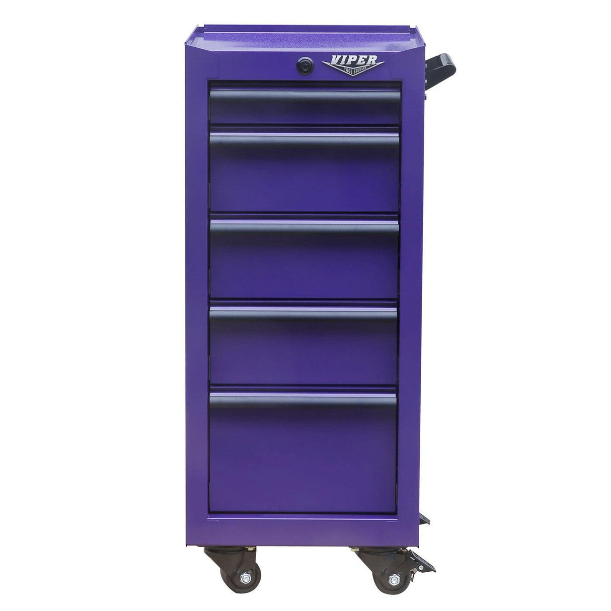 16-Inch 5-Drawer Rolling Salon Cart, Set of Three-Grease Monkey Garage