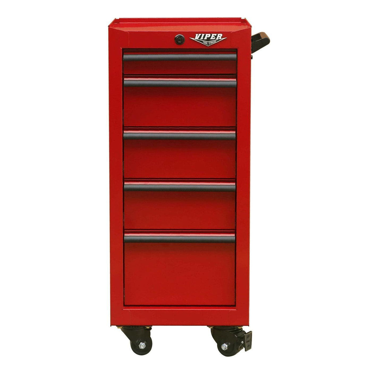 16-Inch 5-Drawer Rolling Salon Cart, Set of Three-Grease Monkey Garage