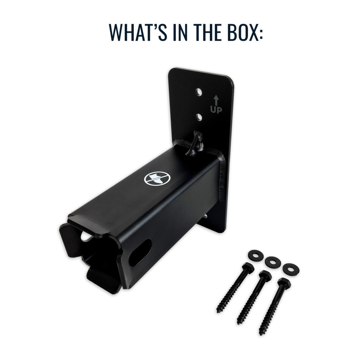 1.25" Haymarket Hitch Wall Mount | Holds Bike or Cargo Car Rack-Wall Mounted-Grease Monkey Garage