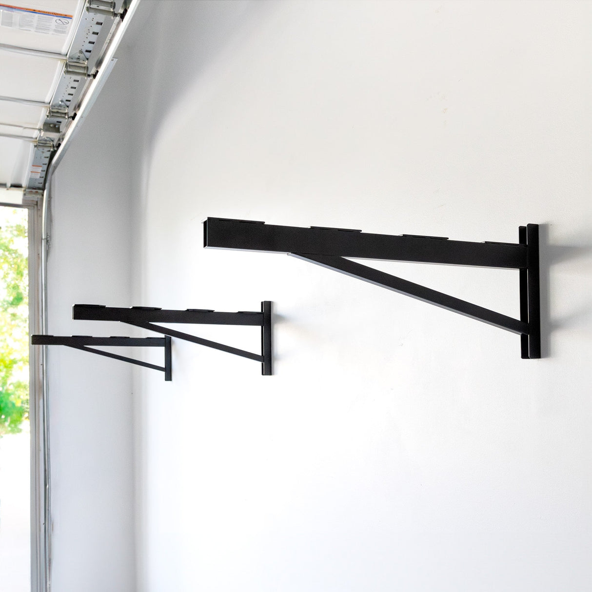 2' x 8' DIY Wall Shelf Brackets | Heavy Duty Garage Wall Shelf-Wall Mounted-Grease Monkey Garage