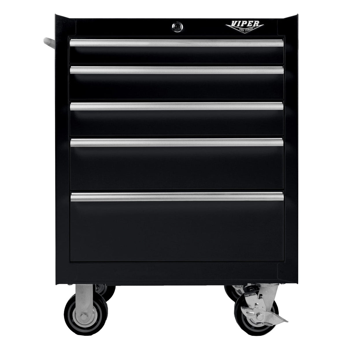 26-Inch 5-Drawer Rolling Cabinet-Grease Monkey Garage