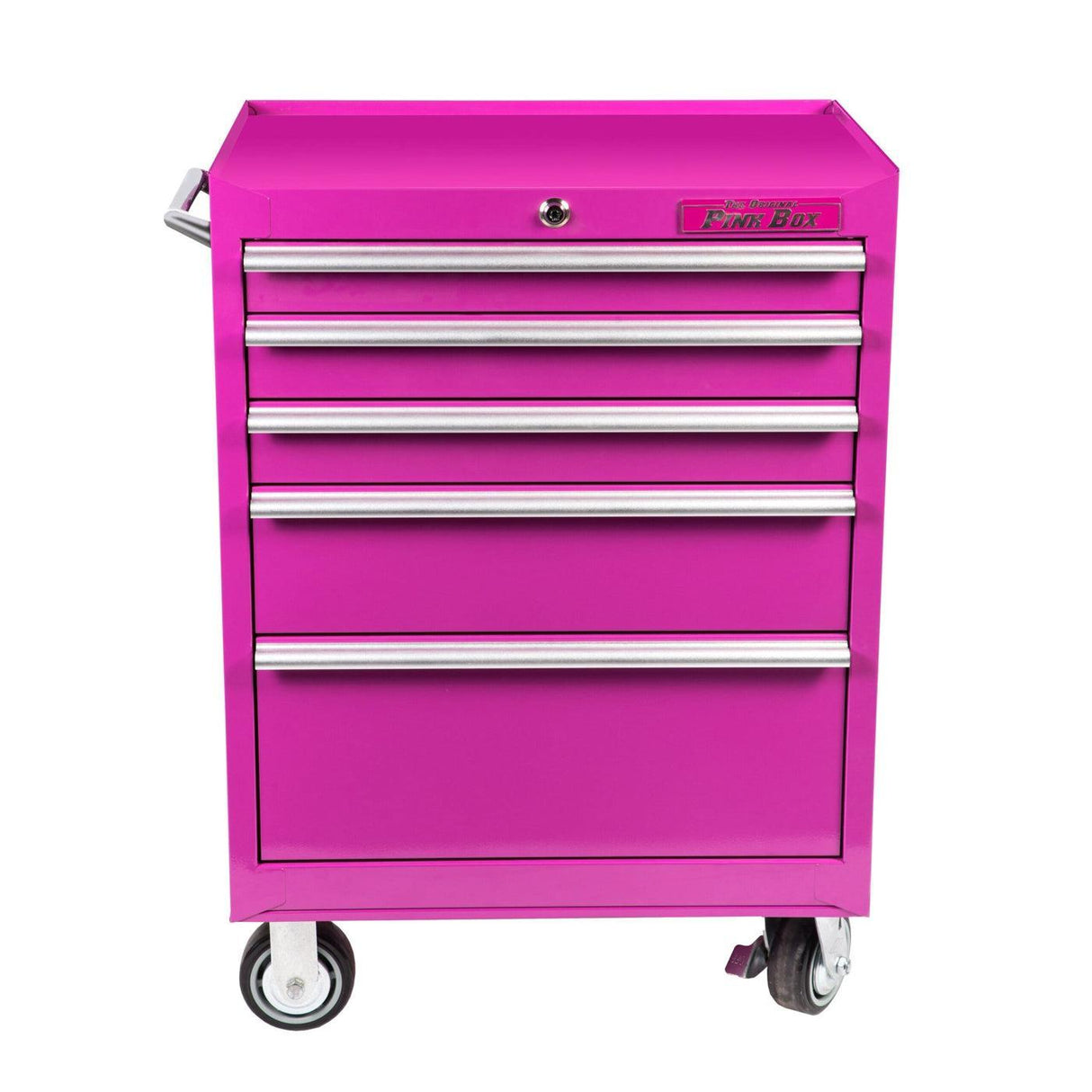 26-Inch 5-Drawer Rolling Cabinet-Grease Monkey Garage