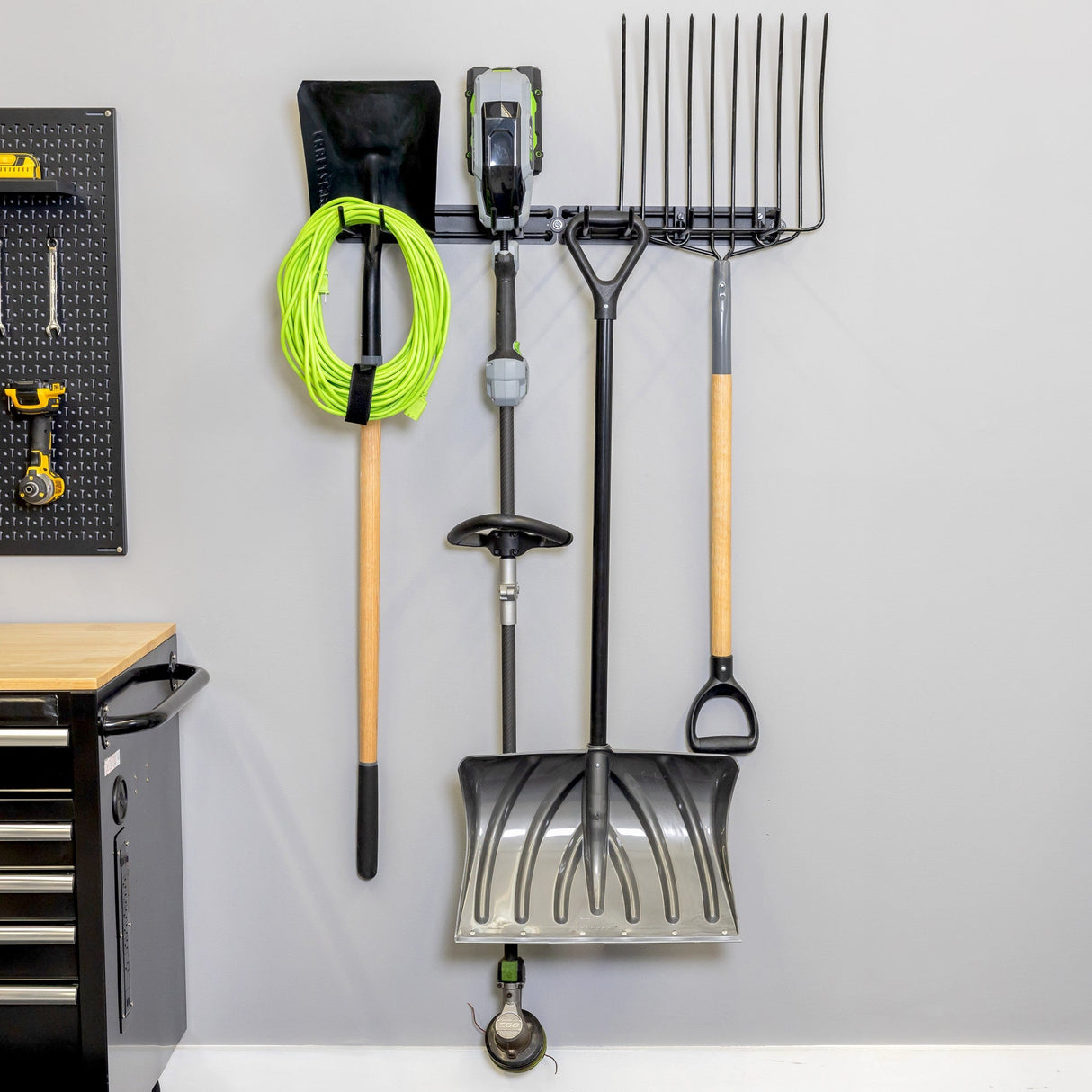 32" Modular Multi-Use Adjustable Garage Organizer | Holds 300 lbs-Wall Mounted-Grease Monkey Garage