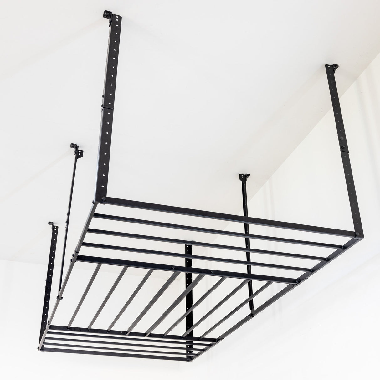 4' x 8' Faber Overhead Garage Storage with Hooks | Holds 700 lbs-Ceiling-Grease Monkey Garage