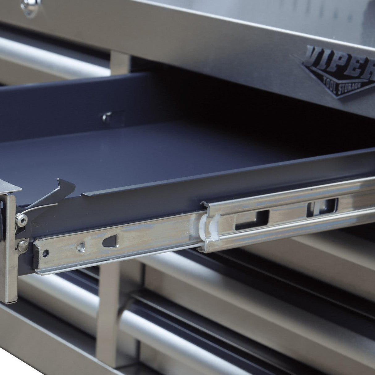 41-Inch 8-Drawer Stainless Steel Top Chest-Grease Monkey Garage