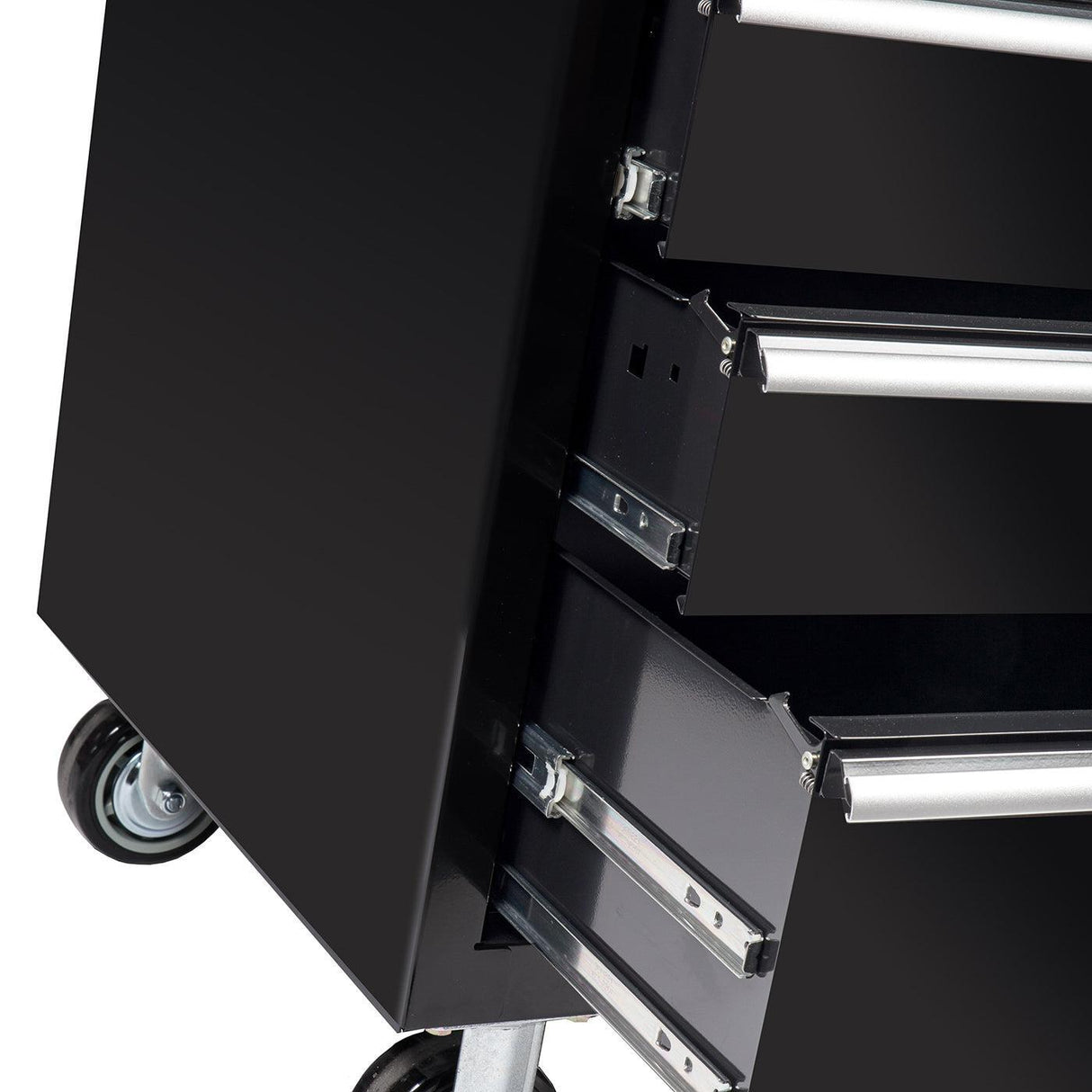 41-Inch 9-Drawer Rolling Cabinet-Grease Monkey Garage