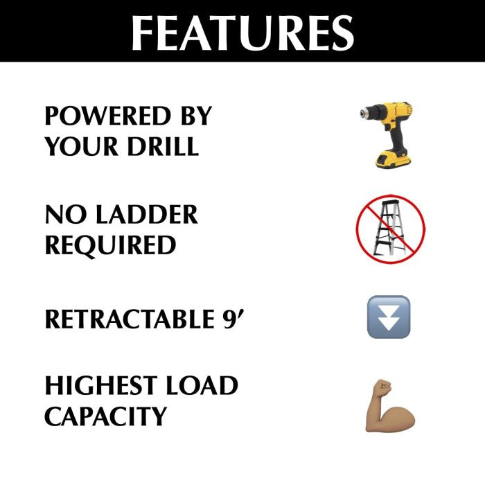 4'x8' E-Z Lift PRO RV - 17' Drop-Grease Monkey Garage