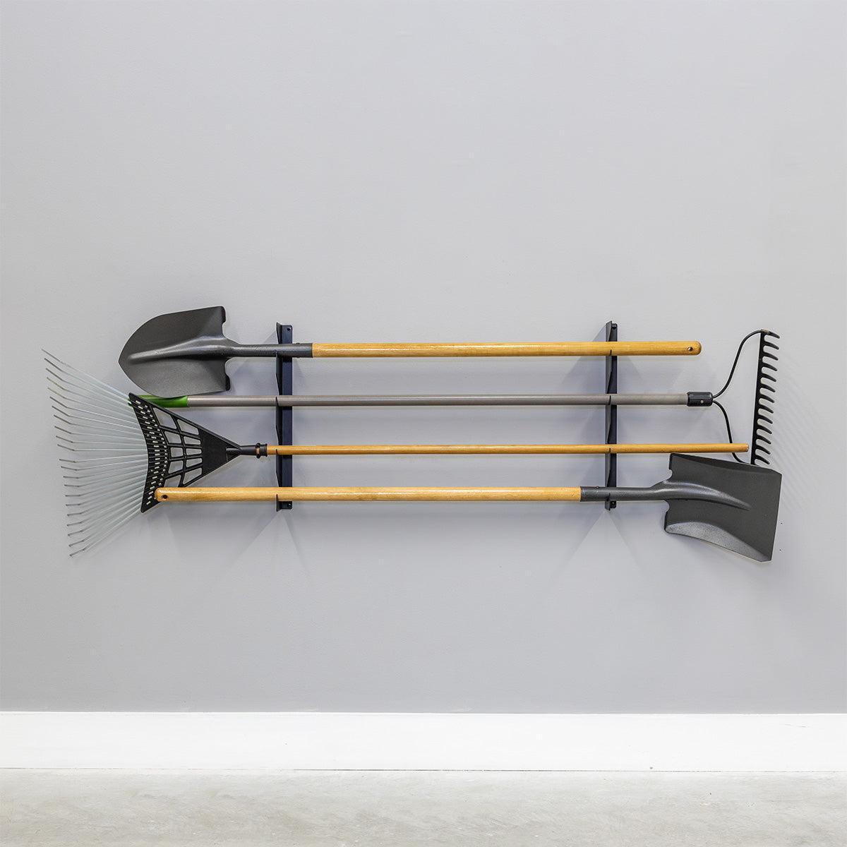 Bedford Shed Tool Organizer | 4 Levels | Holds 100 lbs-Wall Mounted-Grease Monkey Garage