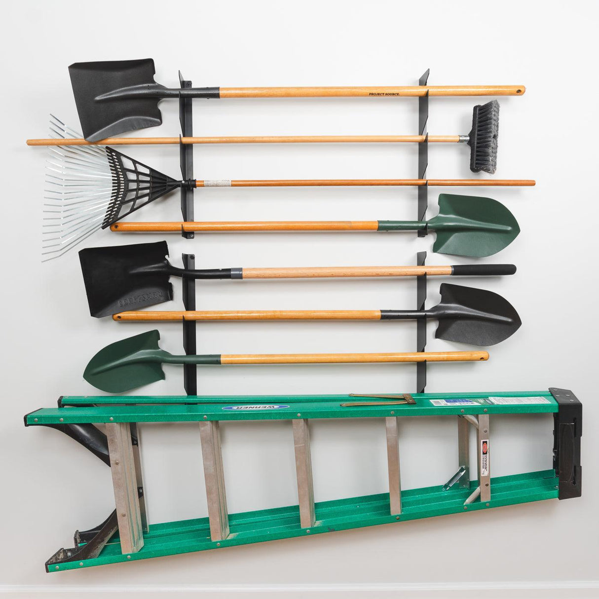 Bedford Shed Tool Organizer | 4 Levels | Holds 100 lbs-Wall Mounted-Grease Monkey Garage