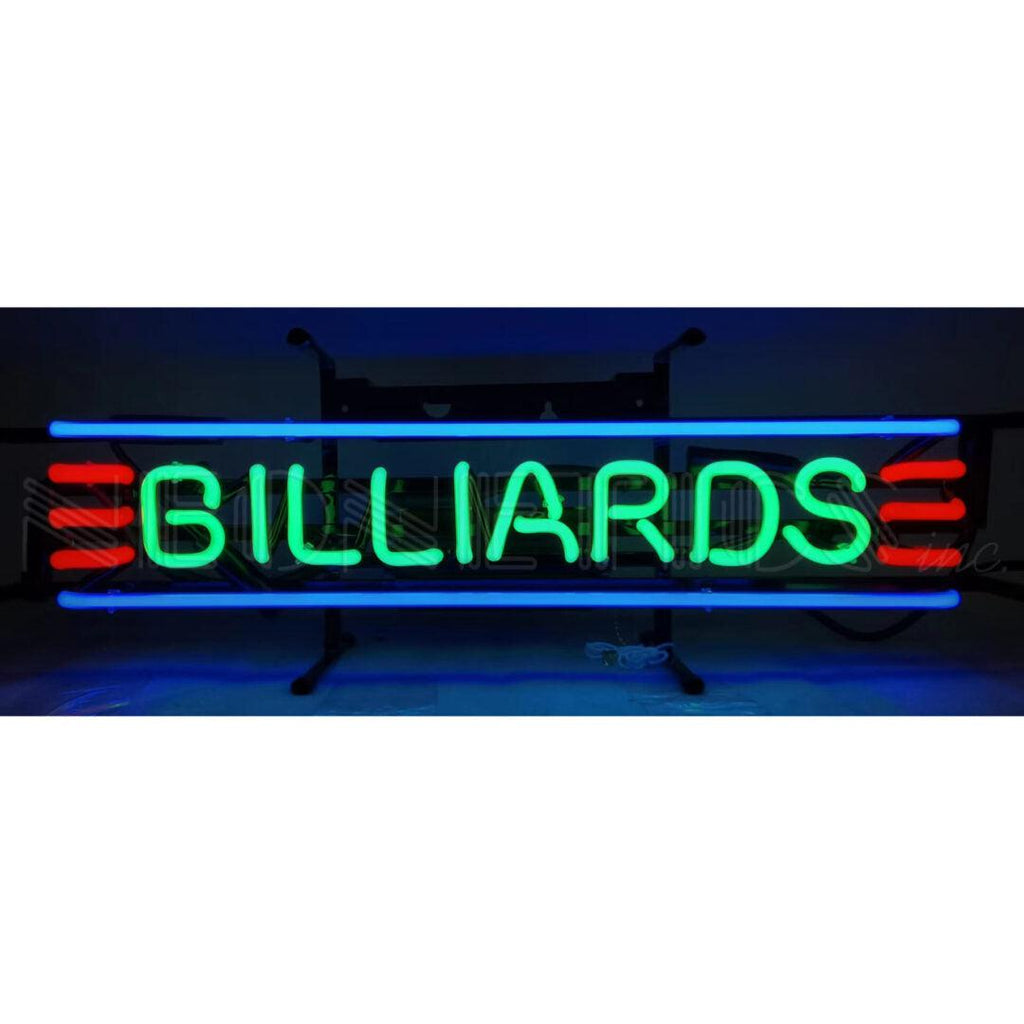 Billiards Premium Junior Neon Sign-Neon Signs-Grease Monkey Garage