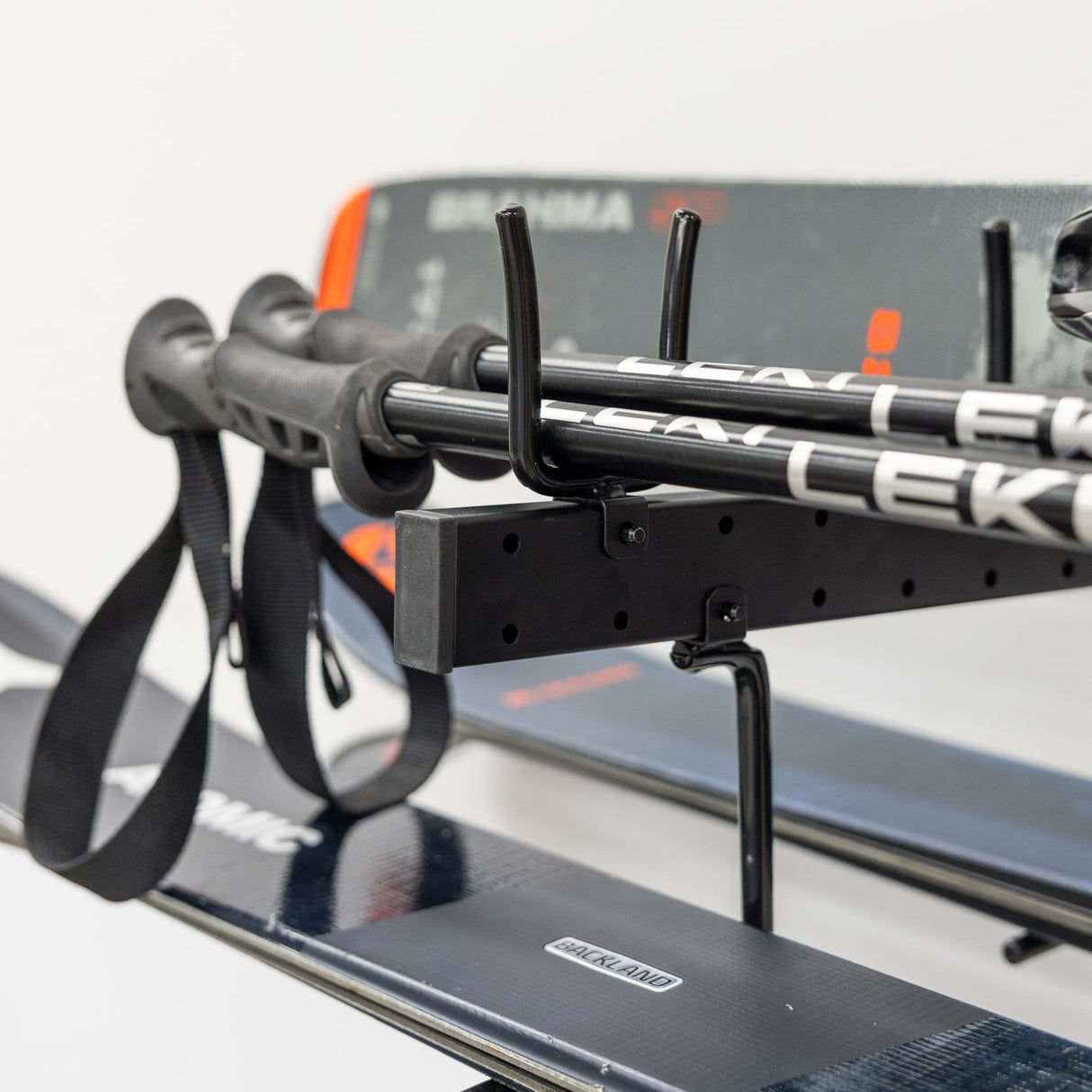 Cascade Snowboard & Ski Organizer | Horizontal Wall Mount-Wall Mounted-Grease Monkey Garage