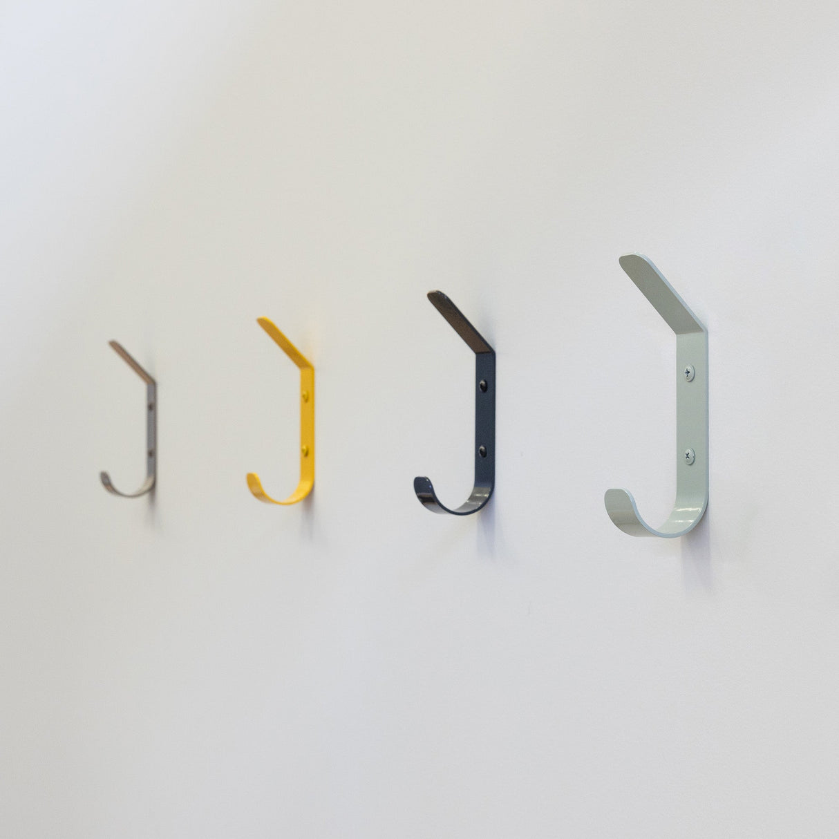 Crozet Multipurpose Wall Hooks | 4-Pack | Assorted-Wall Mounted-Grease Monkey Garage