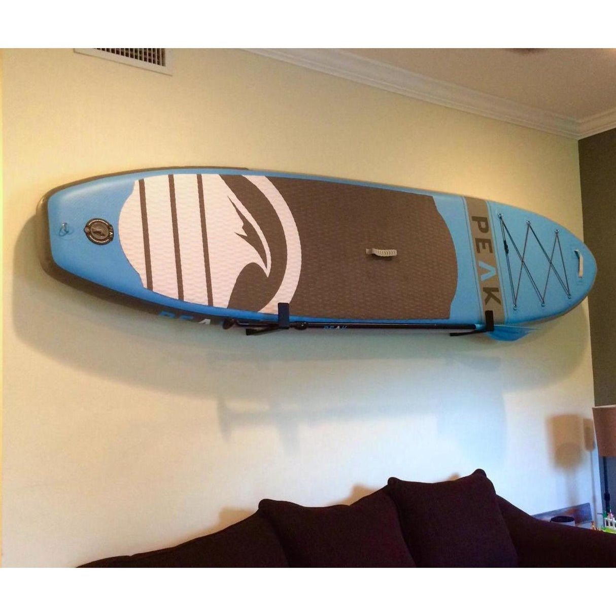 Drummond Minimalist SUP Display Rack | Holds 50 lbs-Wall Mounted-Grease Monkey Garage