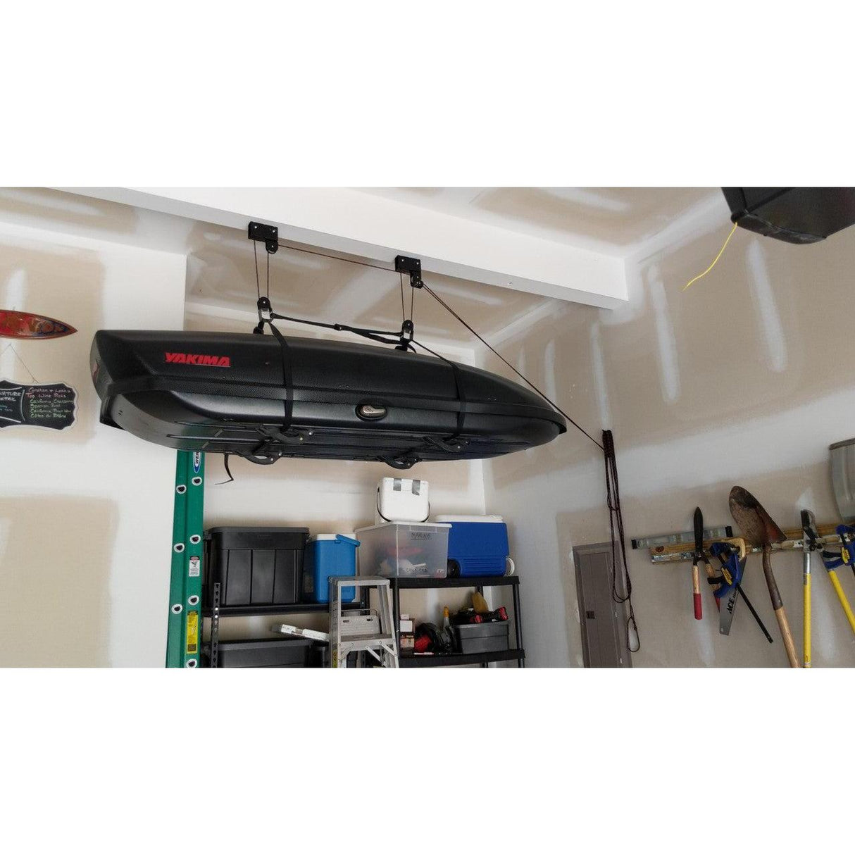 Essential Garage Ceiling Hoist | Pulley Storage System | 10' Lift-Ceiling-Grease Monkey Garage