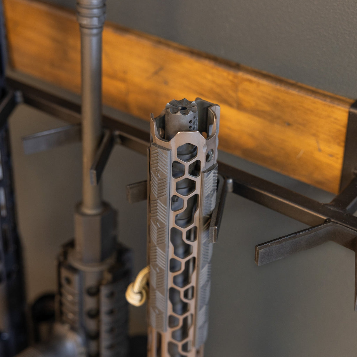 FORGE Firearm Wall Mount Display | 2 Slots-Wall Mounted-Grease Monkey Garage