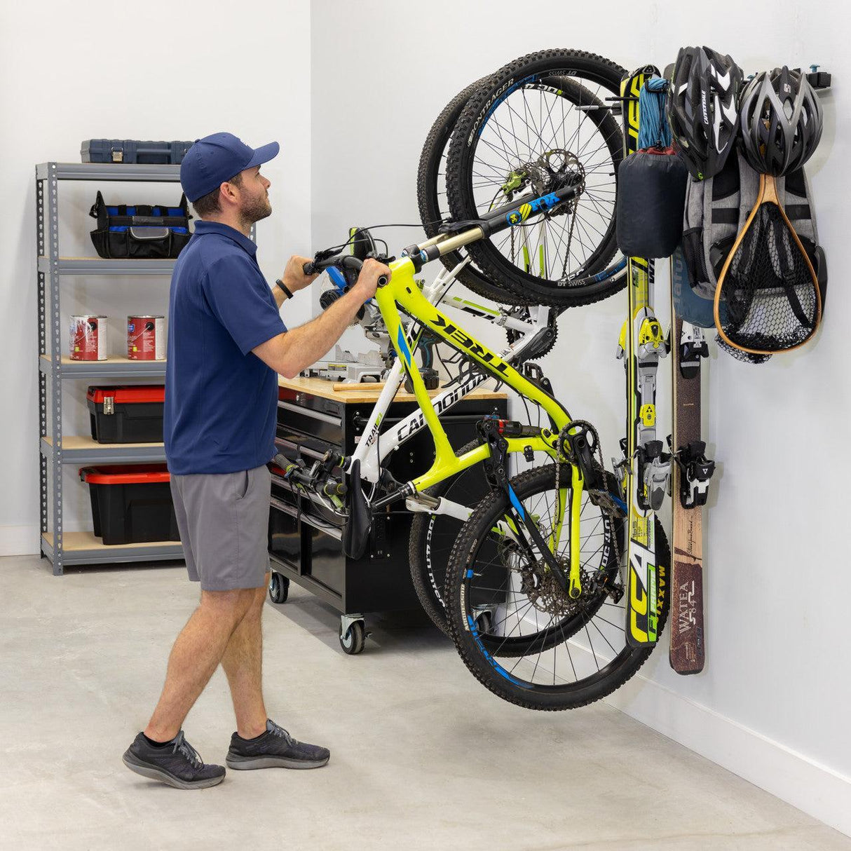 G-Adventure | Adjustable Wall Storage System | Holds 300 lbs-Wall Mounted-Grease Monkey Garage