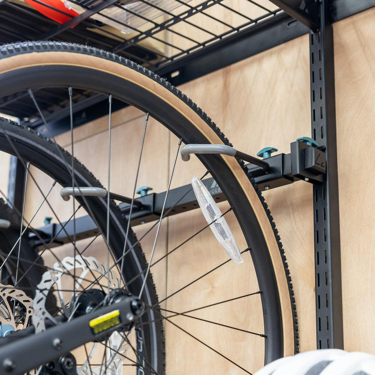 G-Bike Pro | Adjustable Wall Storage System | Holds 500 lbs-Wall Mounted-Grease Monkey Garage