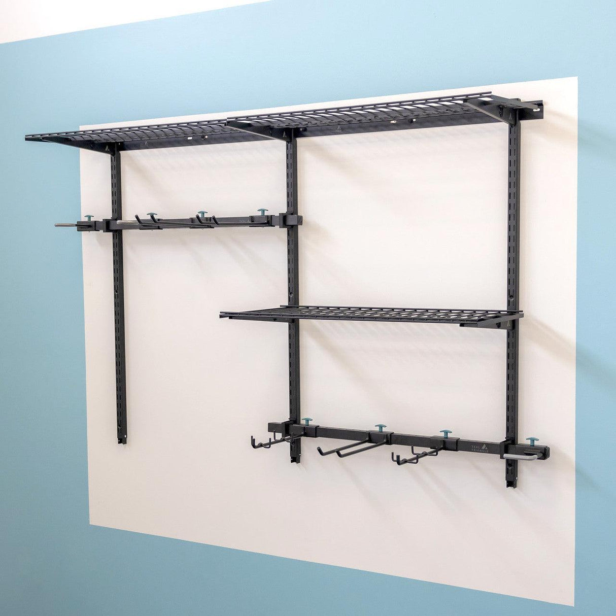 G-Sport Pro | Adjustable Wall Storage System | Holds 500 lbs-Wall Mounted-Grease Monkey Garage
