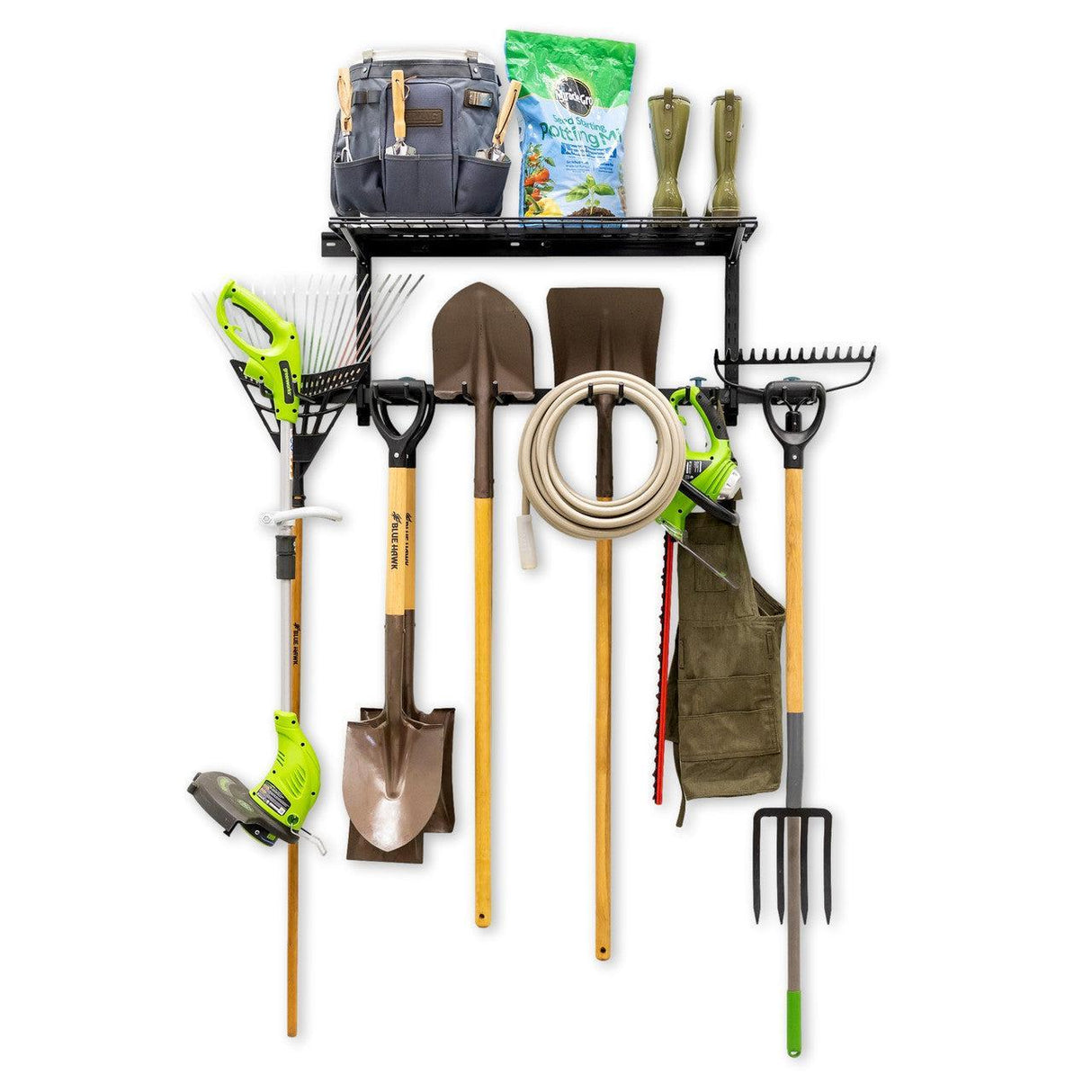 G-Tool + Shelf | Adjustable Wall Storage System | Holds 300 lbs-Wall Mounted-Grease Monkey Garage