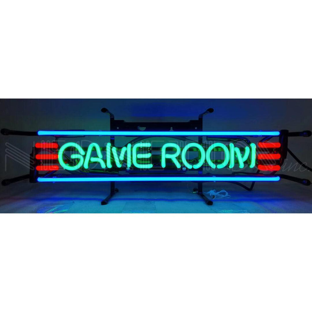 Game Room Premium Junior Neon Sign-Neon Signs-Grease Monkey Garage