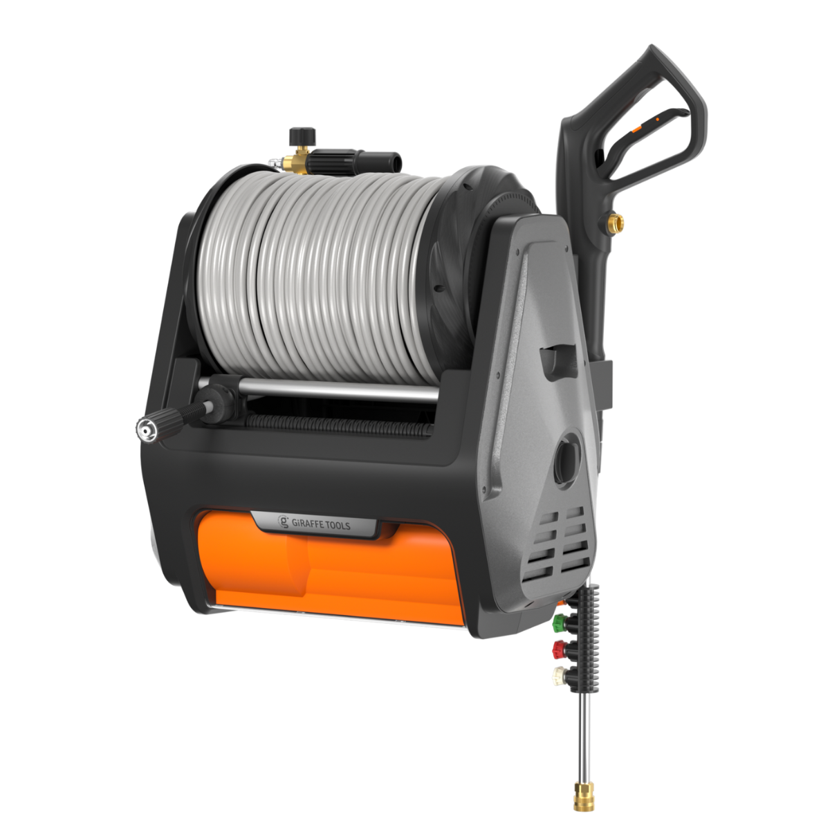 Grandfalls Retractable Pressure Washer PRO-Retractable Pressure Washer-Grease Monkey Garage