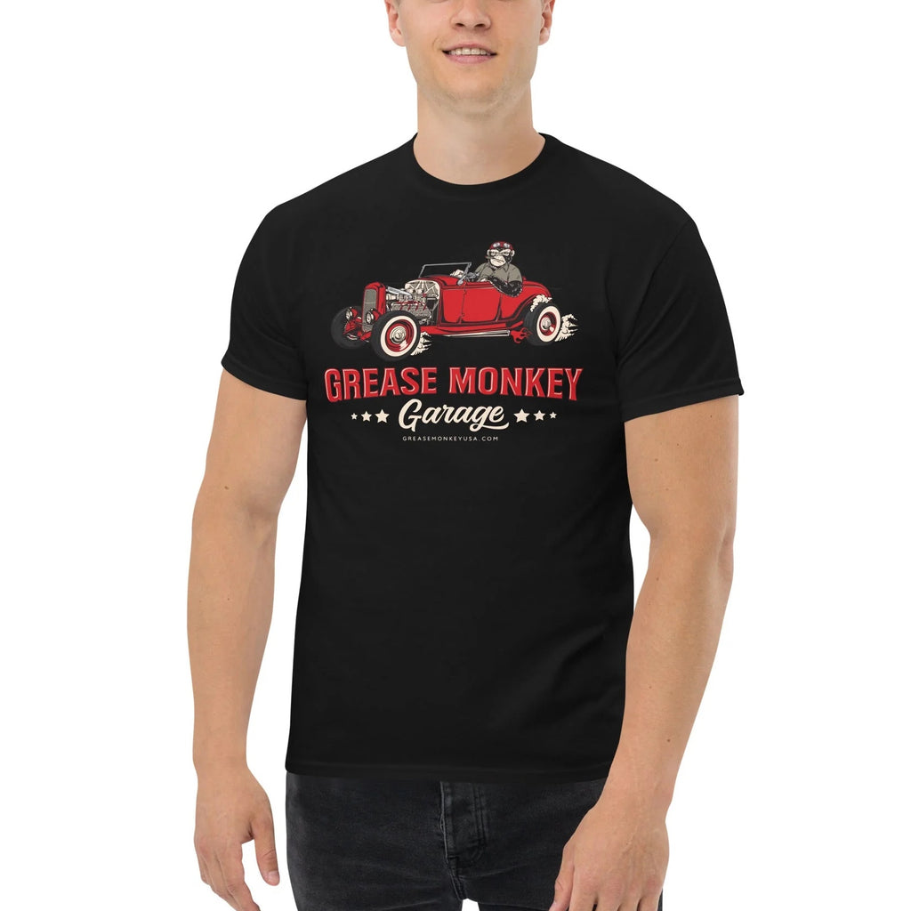 Grease Monkey Garage Classic Fit Short Sleeve T-Shirt-Grease Monkey Garage