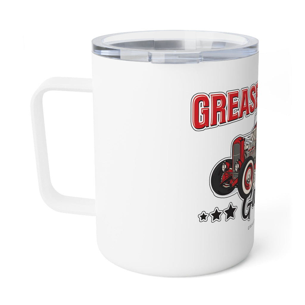 Grease Monkey Garage Insulated Coffee Mug, 10oz-Mug-Grease Monkey Garage