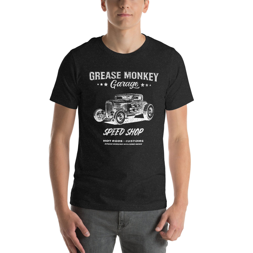 Grease Monkey Garage Speed Shop Short-Sleeve Unisex T-Shirt-Grease Monkey Garage