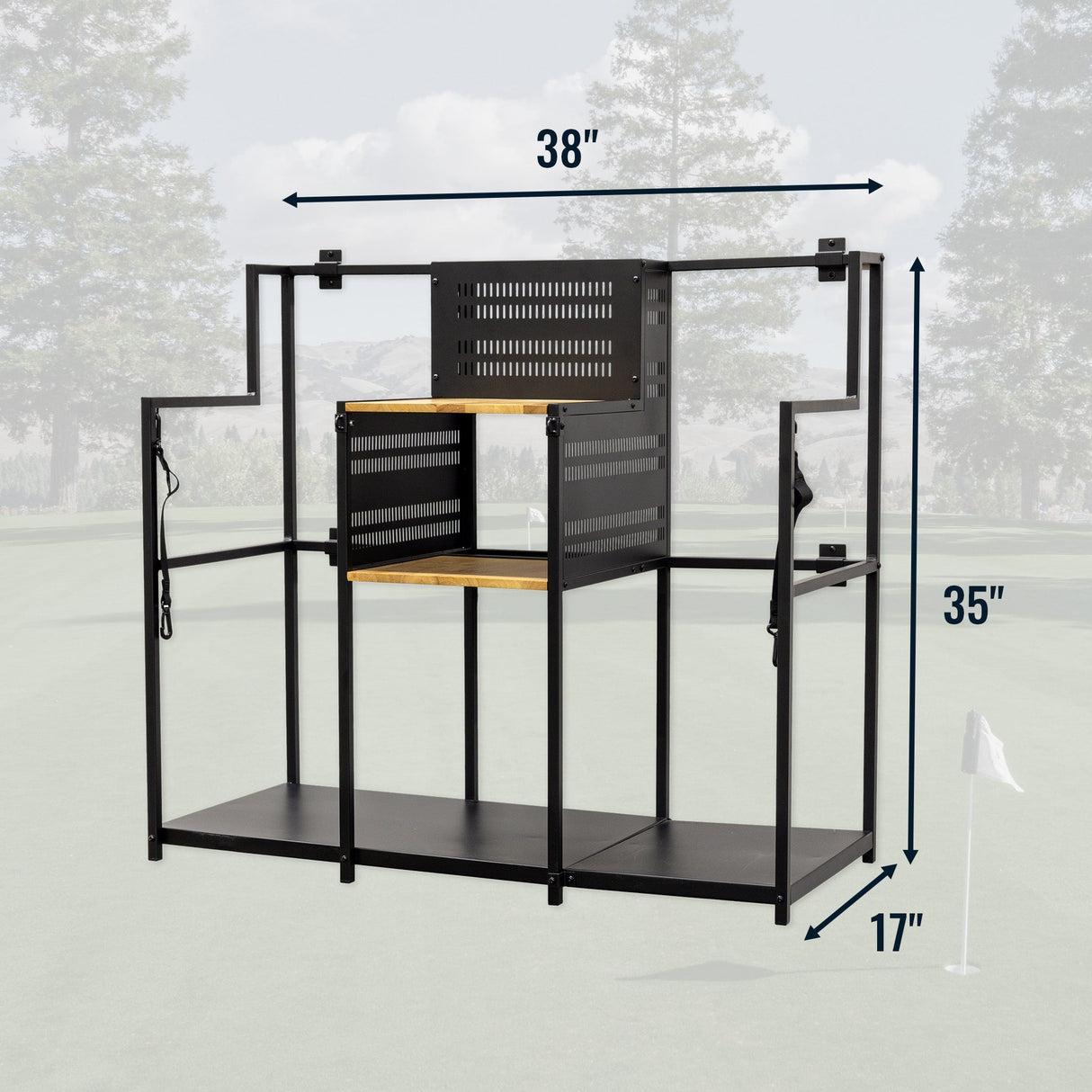 Pinehurst Golf Wall Mount | Double-Wall Mounted-Grease Monkey Garage