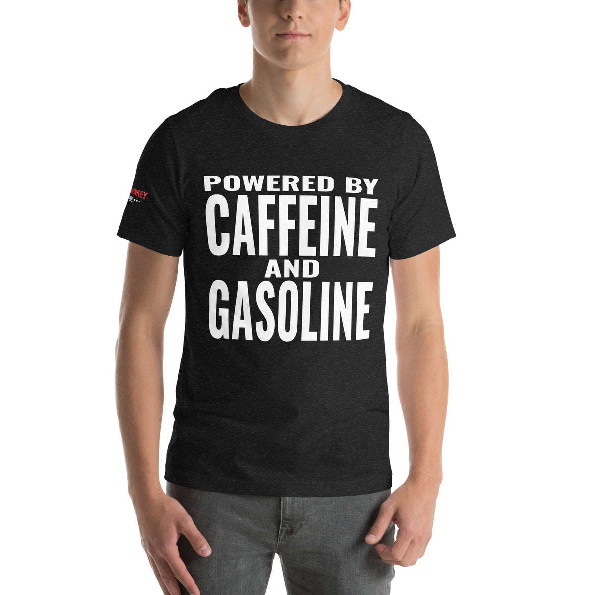 Powered By Caffeine and Gasoline Unisex TShirt Grease Monkey Garage