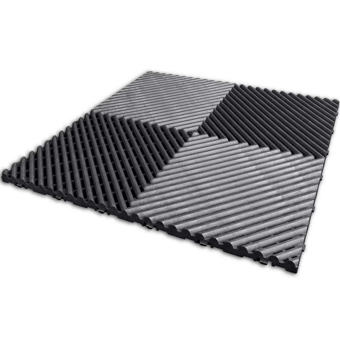 RaceDeck Free-Flow® XLC 18" x 18" Flooring Tiles-Garage Flooring-Grease Monkey Garage