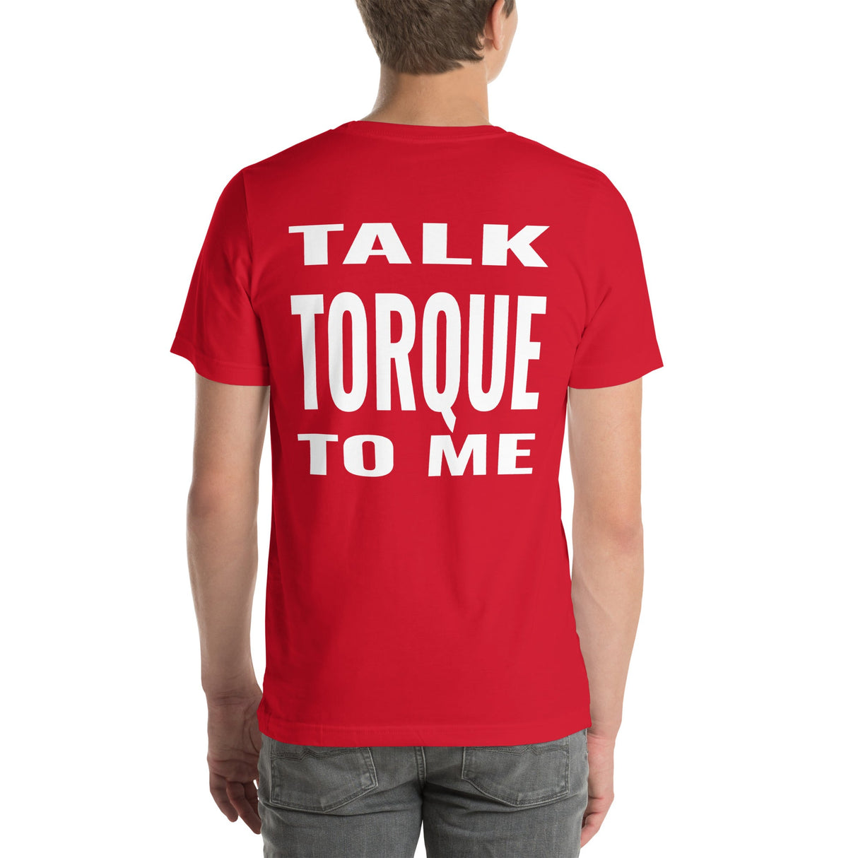 Talk Torque to Me Unisex T-Shirt-Grease Monkey Garage