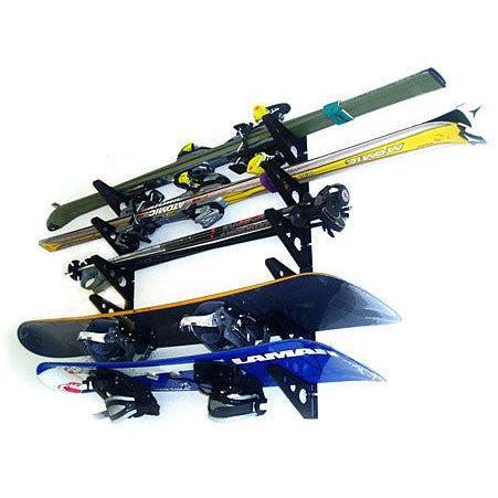Trifecta Water Ski Storage Rack | Holds 2 Pairs of Water Skis-Wall Mounted-Grease Monkey Garage
