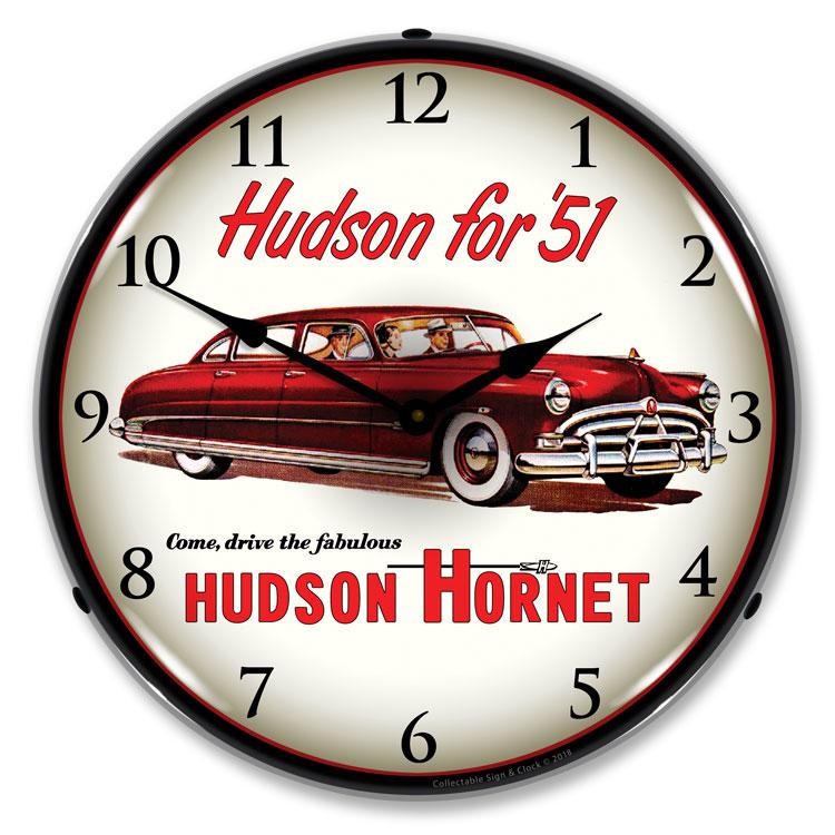 1951 Hudson Hornet LED Clock-LED Clocks-Grease Monkey Garage
