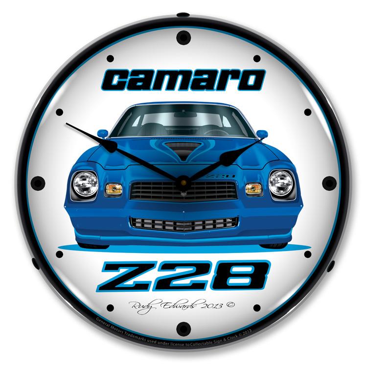 1979 Z28 Camaro LED Clock-LED Clocks-Grease Monkey Garage