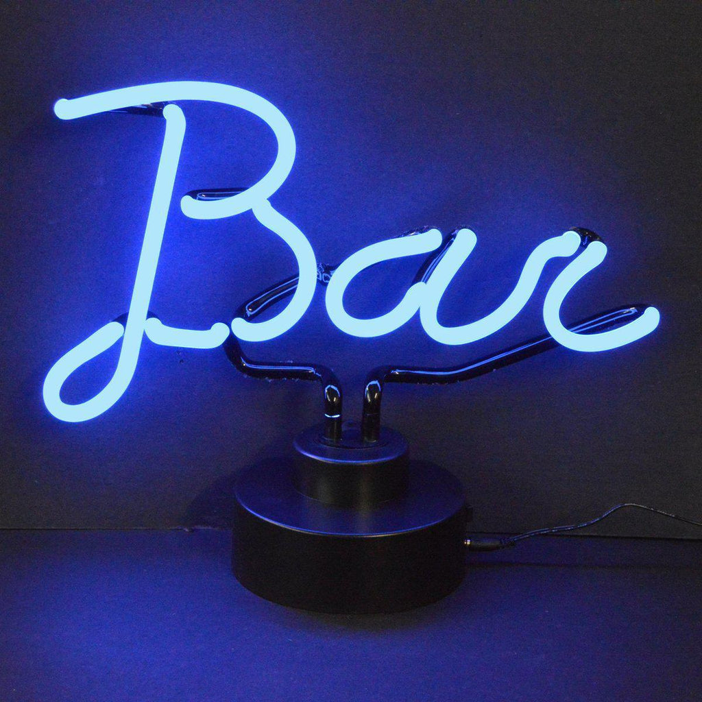 Bar Script Neon Sculpture-Neon Sculptures-Grease Monkey Garage