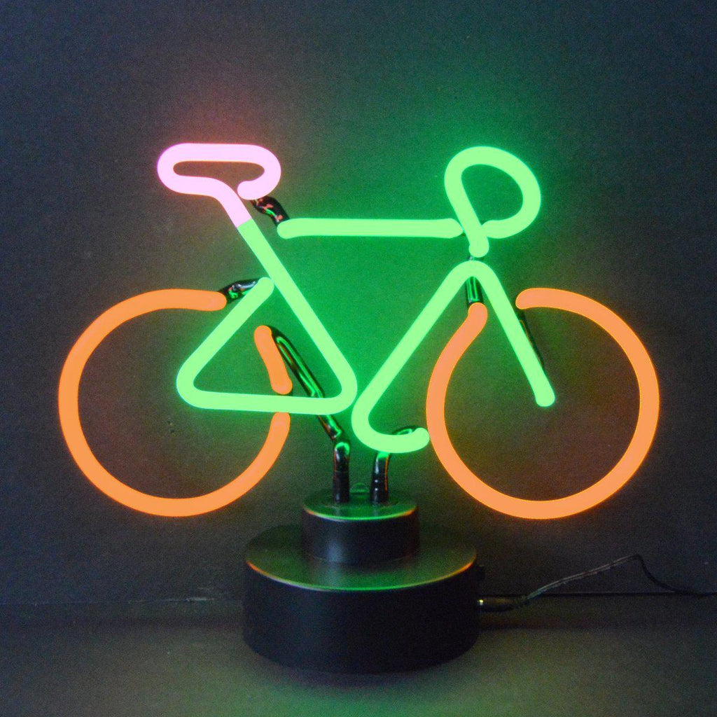 Bicycle Neon Sculpture-Neon Sculptures-Grease Monkey Garage