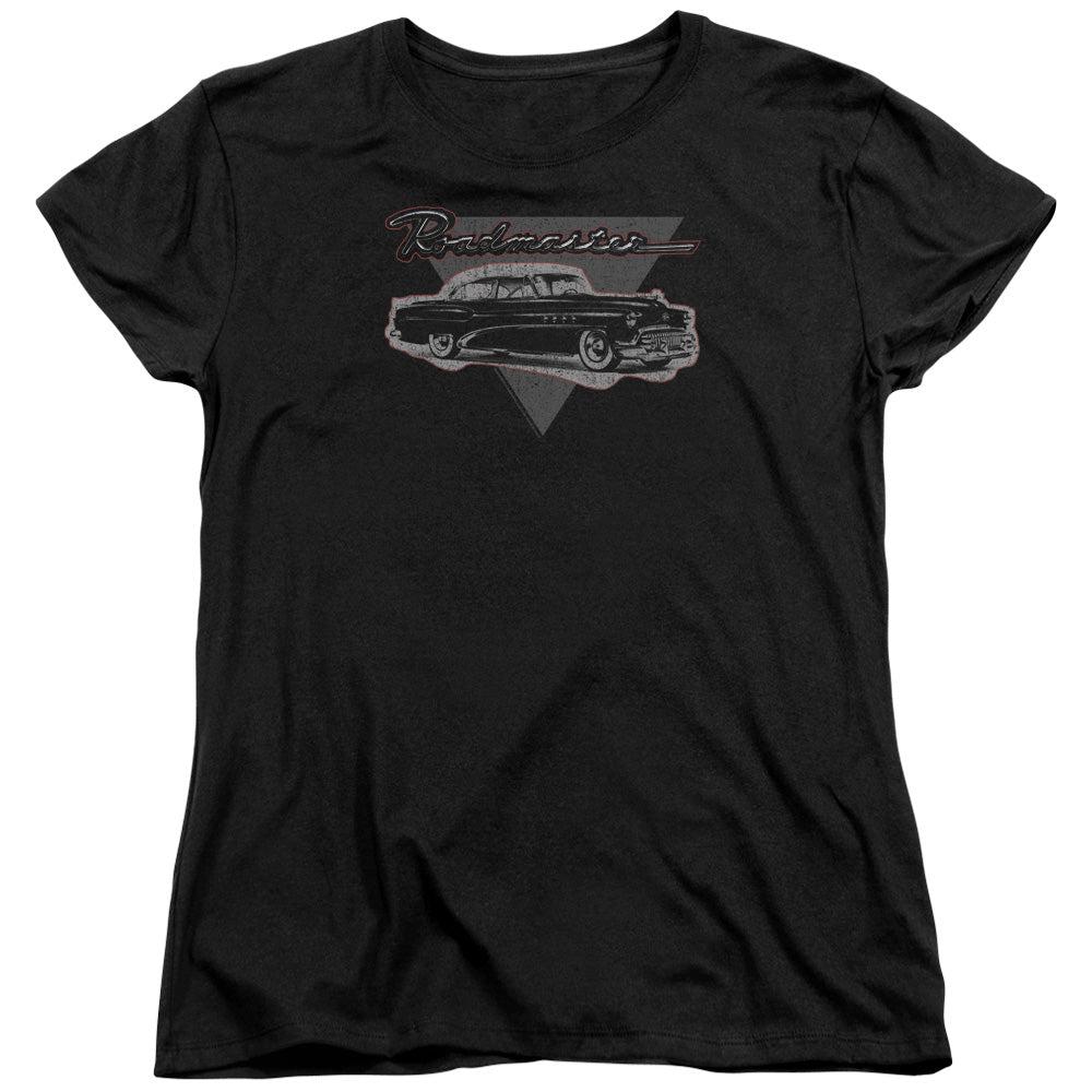 Buick 1952 Roadmaster Women's Short-Sleeve T-Shirt-Grease Monkey Garage