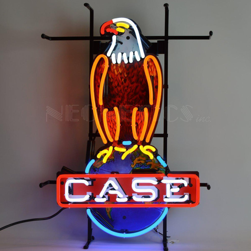 Case Eagle International Harvester Neon Sign-Neon Signs-Grease Monkey Garage