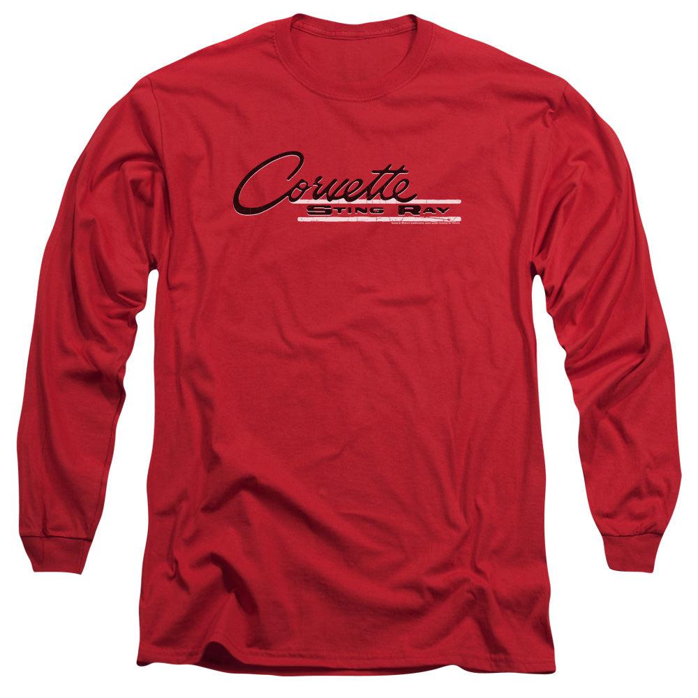 Chevrolet Retro Corvette Stingray Long-Sleeve T-Shirt-Grease Monkey Garage