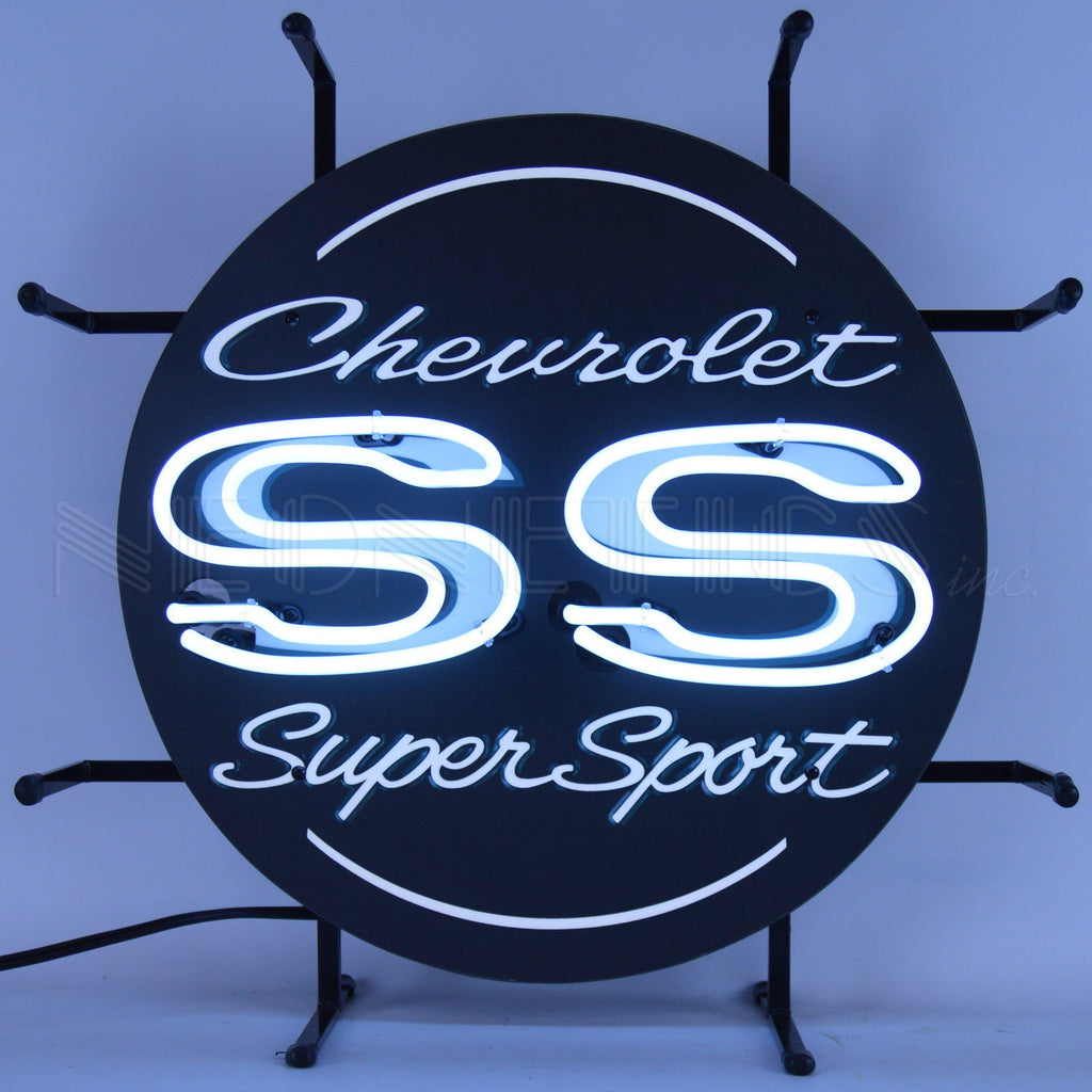 Chevrolet SS Super Sport Junior Neon Sign-Neon Signs-Grease Monkey Garage