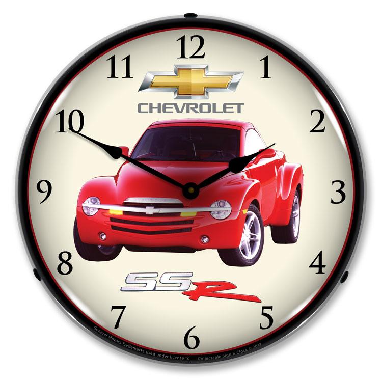 Chevrolet SSR LED Clock-LED Clocks-Grease Monkey Garage