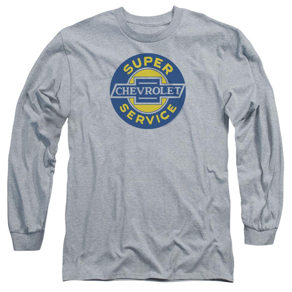 Chevrolet Super Service Long-Sleeve T-Shirt-Grease Monkey Garage