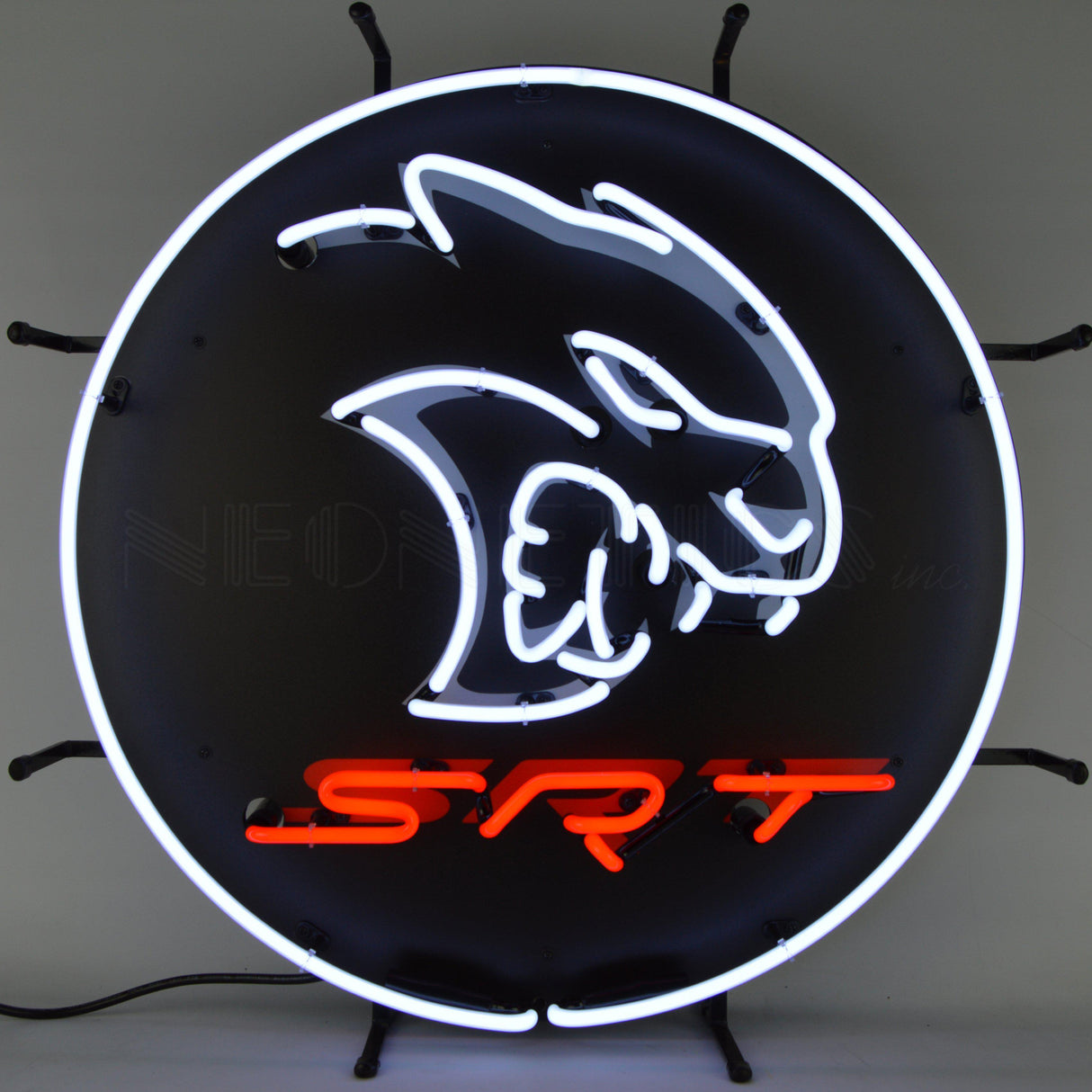 Dodge Hellcat SRT Neon Sign-Neon Signs-Grease Monkey Garage