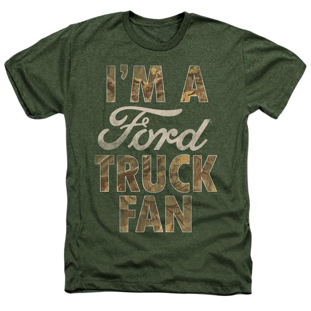 Ford I'm a Ford Truck Fan Camo Short-Sleeve T-Shirt-Grease Monkey Garage
