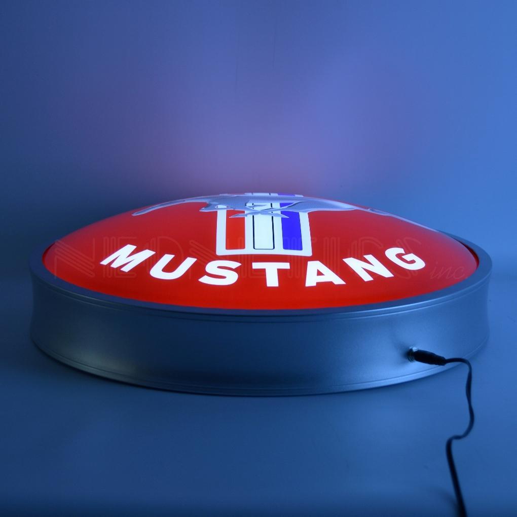 Ford Mustang Backlit LED Sign (15")-LED Signs-Grease Monkey Garage