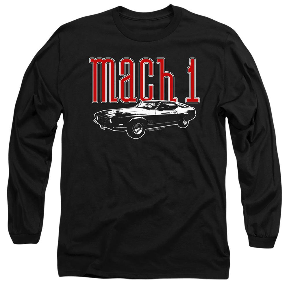 Ford Mustang Mach 1 Long-Sleeve T-Shirt-Grease Monkey Garage