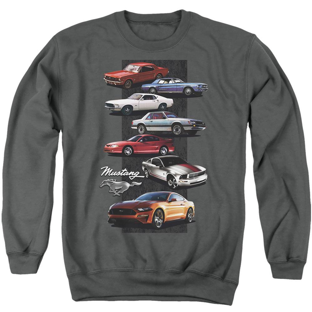 Ford Mustang Stack Sweatshirt-Grease Monkey Garage